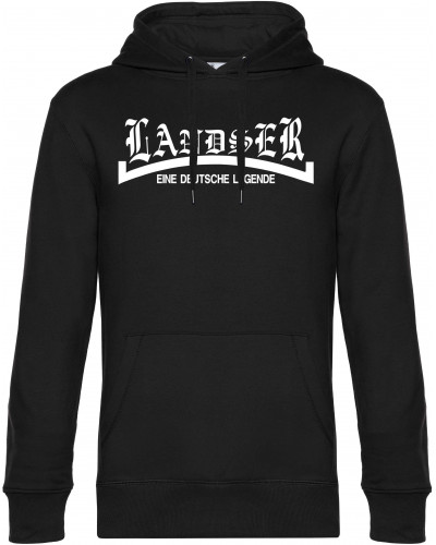 Herren Kapuzen-Pullover (Landser, weiß)