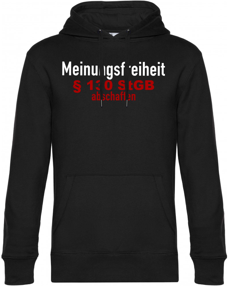 Herren Kapuzen-Pullover (Meinungsfreiheit)