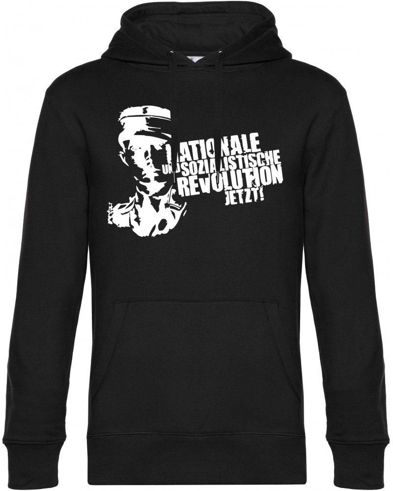 Herren Kapuzen-Pullover (Nationale und sozialistische Revolution jetzt)