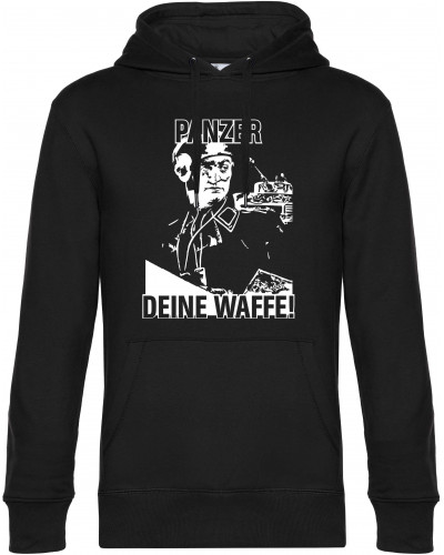 Herren Kapuzen-Pullover (Panzer, deine Waffe!)