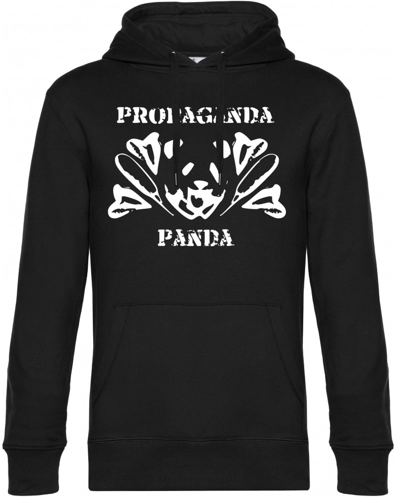 Herren Kapuzen-Pullover (Propaganda Panda)