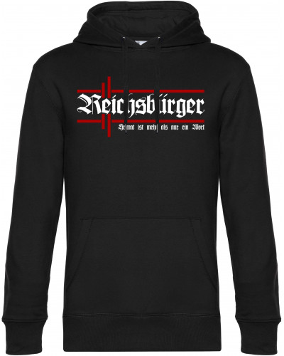 Herren Kapuzen-Pullover (Reichsbürger, Heimat)