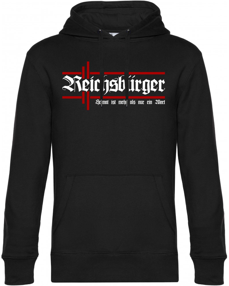 Herren Kapuzen-Pullover (Reichsbürger, Heimat)