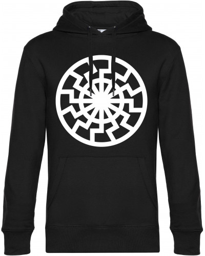 Herren Kapuzen-Pullover (Schwarze Sonne)