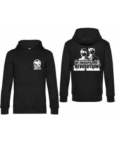 Herren Kapuzen-Pullover (Komm zur Revolution)