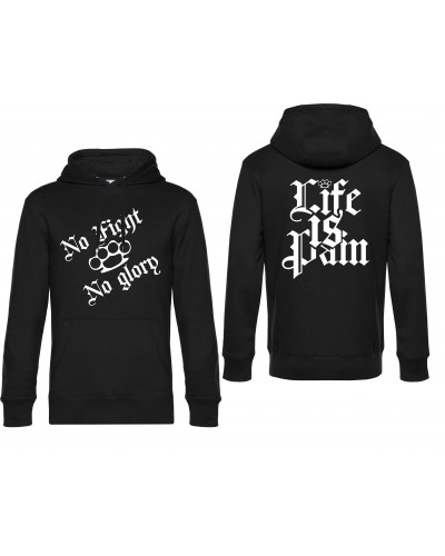Herren Kapuzen-Pullover (Life is Pain)