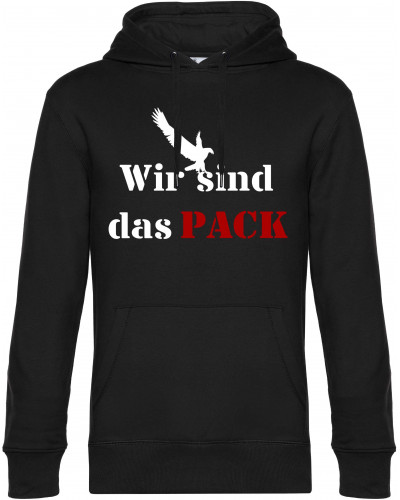 Herren Kapuzen-Pullover (Wir sind das Pack)