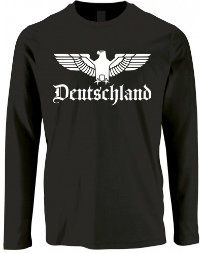 Herren Langarm Shirt (Adler, Deutschland)