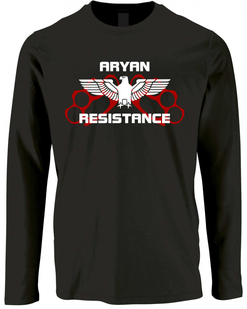 Herren Langarm Shirt (Aryan Resistance)