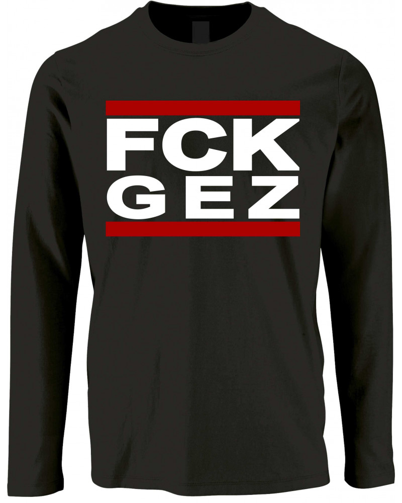 Herren Langarm Shirt (FCK GEZ)