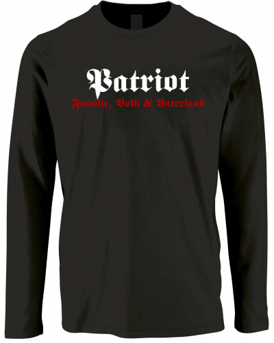 Herren Langarm Shirt (Patriot)