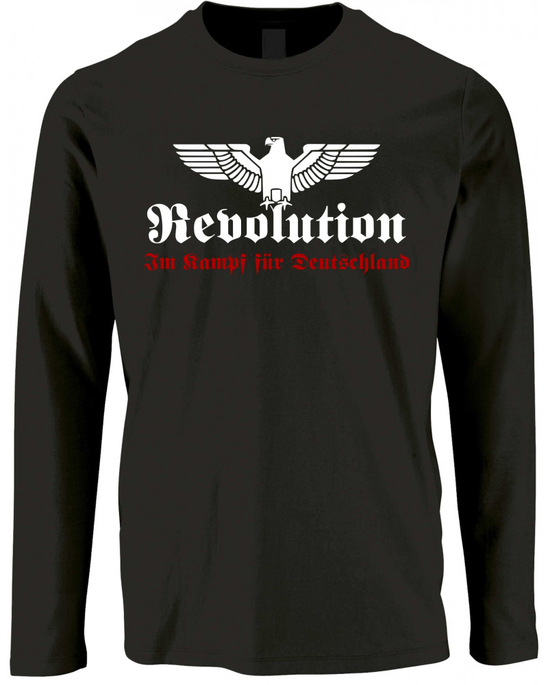 Herren Langarm Shirt (Revolution Deutschland)