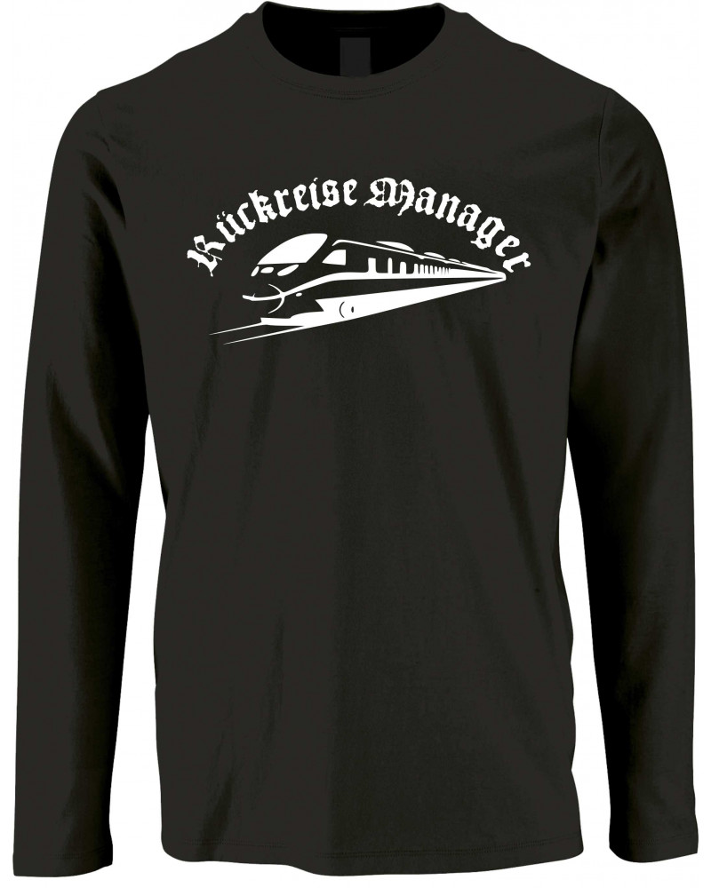 Herren Langarm Shirt (Rückreisemanager)