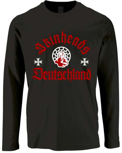 Herren Langarm Shirt (Skinheads Deutschland)