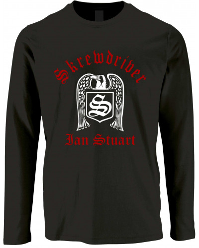 Herren Langarm Shirt (Skrewdriver, Ian Stuart)