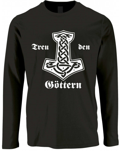 Herren Langarm Shirt (Treu den Göttern)