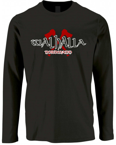 Herren Langarm Shirt (Walhalla, Nordmann)