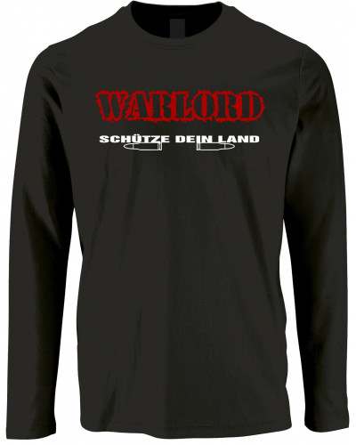 Herren Langarm Shirt (Warlord, schütze dein Land)