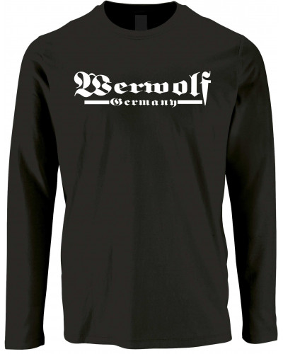 Herren Langarm Shirt (Werwolf Germany ohne Wolf)