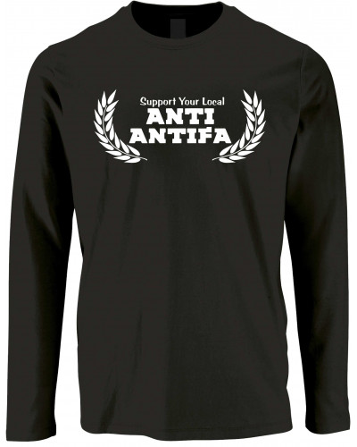 Herren Langarm Shirt (Anti-Antifa)