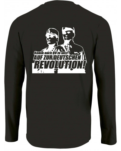 Herren Langarm Shirt (Komm zur Revolution)