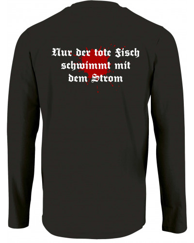 Herren Langarm Shirt (Petri Heil)