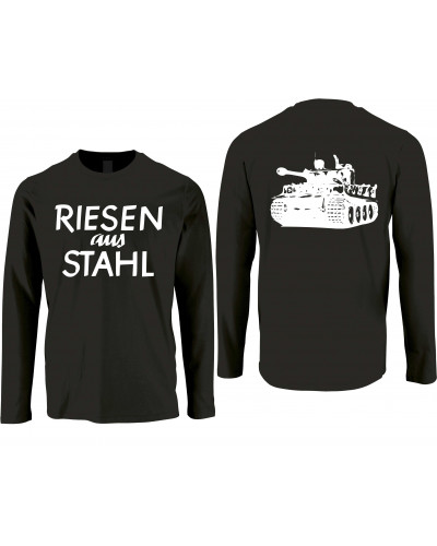 Herren Langarm Shirt (Riesen aus Stahl)