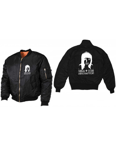 Bestickte MA1 Bomberjacke (86A und 130 abschaffen)