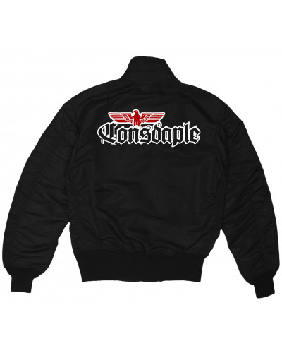 Bestickte MA1 Bomberjacke (Consdaple, Adler 2018)