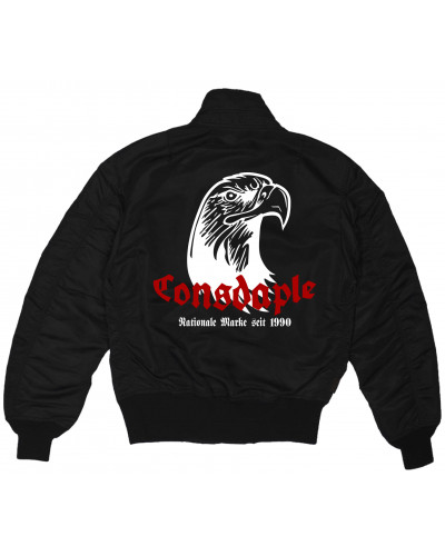 Bestickte MA1 Bomberjacke (Consdaple, Adlerkopf 1990)