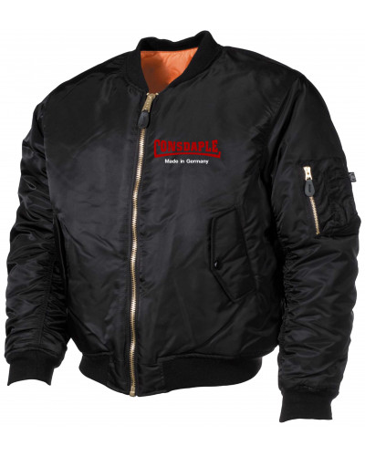 Bestickte MA1 Bomberjacke (Consdaple, made in Germany)