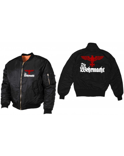 Bestickte MA1 Bomberjacke (Die Wehrmacht)