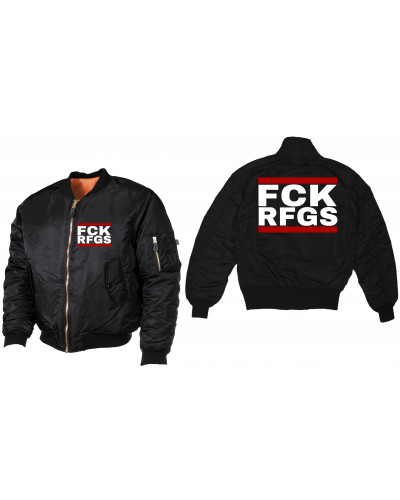 Bestickte MA1 Bomberjacke (FCK RFGS)