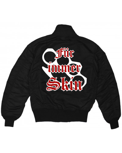 Bestickte MA1 Bomberjacke (Für immer Skin)
