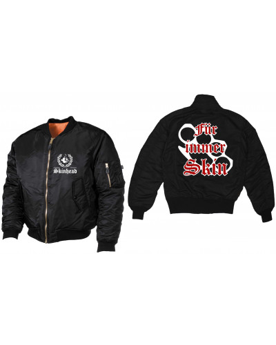 Bestickte MA1 Bomberjacke (Für immer Skin)