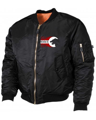 Bestickte MA1 Bomberjacke (H8-Front)