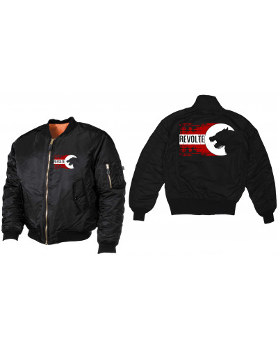 Bestickte MA1 Bomberjacke (H8-Front)