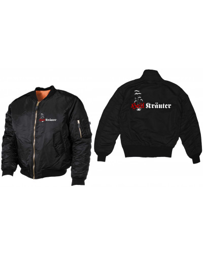 Bestickte MA1 Bomberjacke (Heil Kräuter)