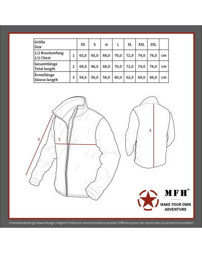 Bestickte MA1 Bomberjacke (Mg42 Einigkeit, Recht und Freiheit)