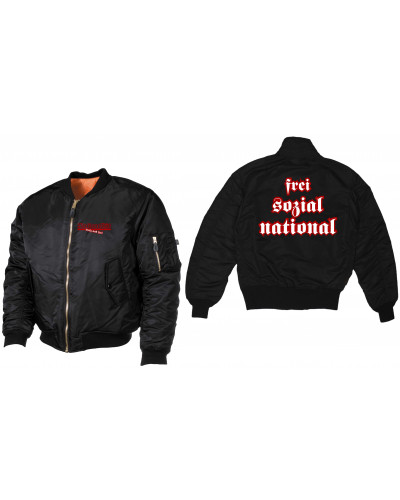 Bestickte MA1 Bomberjacke (Nationalist, FSN)