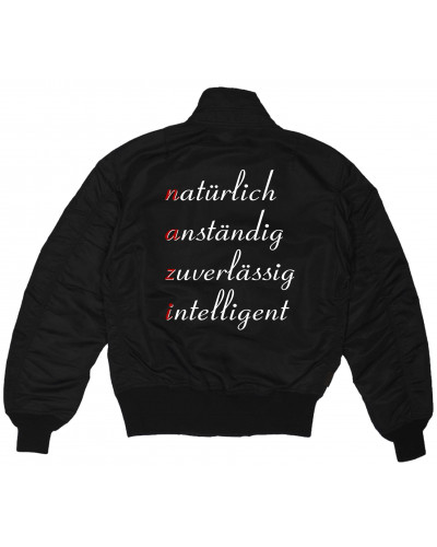 Bestickte MA1 Bomberjacke (NAZI)