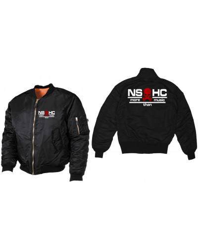 Bestickte MA1 Bomberjacke (NS HC, more than music)