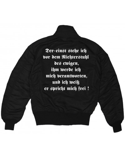 Bestickte MA1 Bomberjacke (Rudolf Hess)