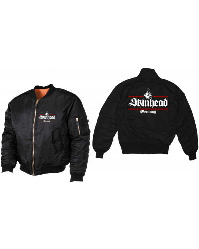 Bestickte MA1 Bomberjacke (Skinhead Germany)