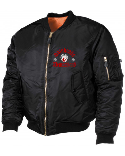 Bestickte MA1 Bomberjacke (Skinheads Deutschland)