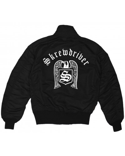 Bestickte MA1 Bomberjacke (Skrewdriver)