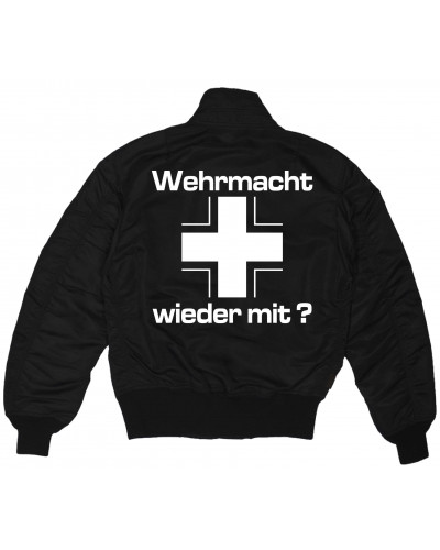 Bestickte MA1 Bomberjacke (Wehrmacht wieder mit)