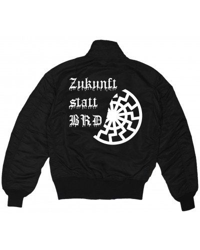 Bestickte MA1 Bomberjacke (Zukunft statt BRD)