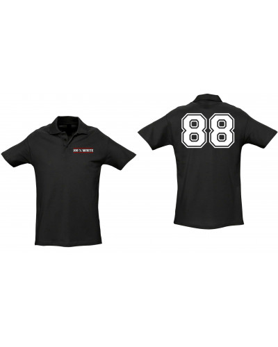 Besticktes Herren Poloshirt (100% White)