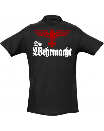 Besticktes Herren Poloshirt (Die Wehrmacht)